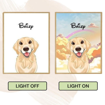 Custom LED Pet Portrait