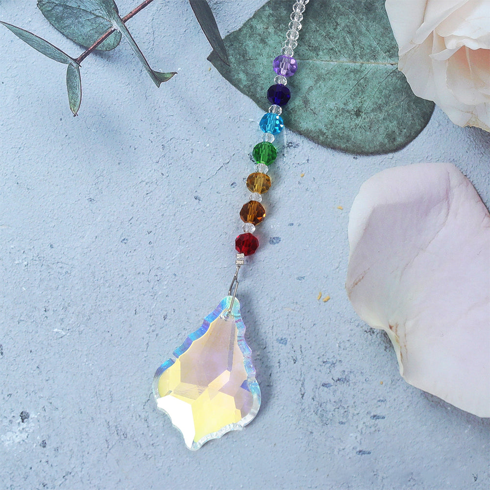 Personalized Pet Memorial Hanging Crystal Prism
