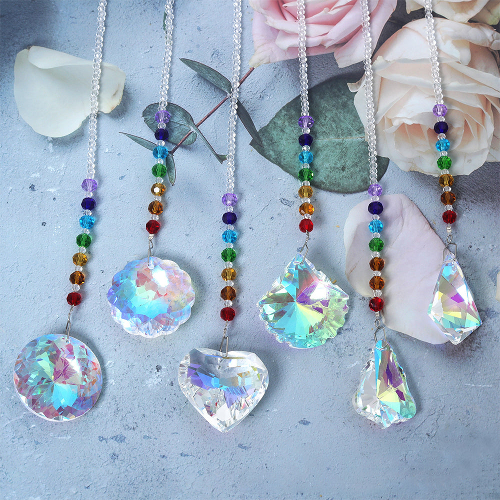 Personalized Pet Memorial Hanging Crystal Prism