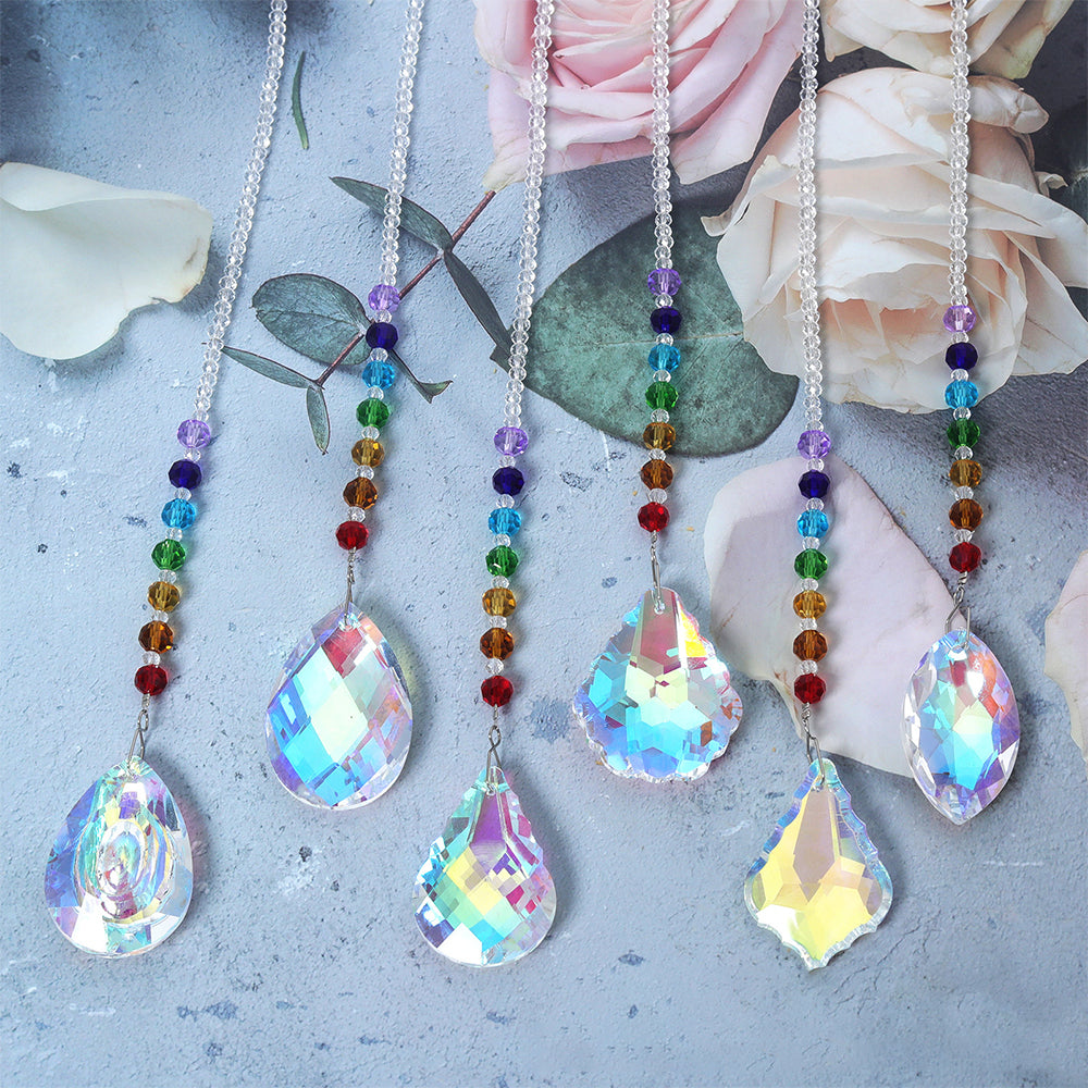 Personalized Pet Memorial Hanging Crystal Prism