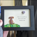 Sea Glass Art Dog Pebble Art Gift for Dog Lovers Unique Gift