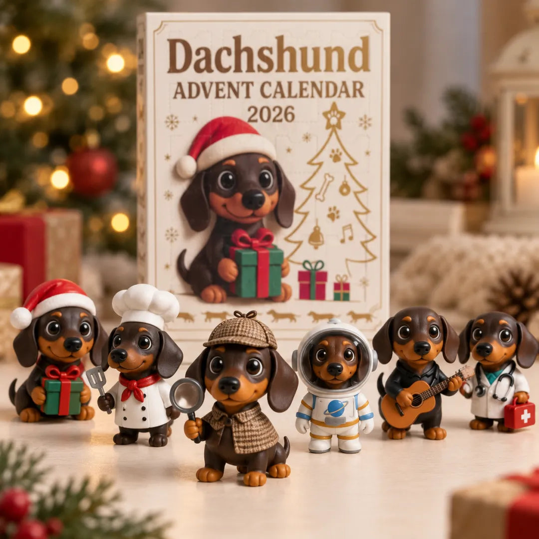 Dachshund Advent Calendar – 24 Days of Adorable Puppy Surprises