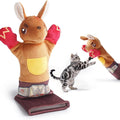 Interactive Kangaroo Cat Kicker Toy with Catnip Pocket