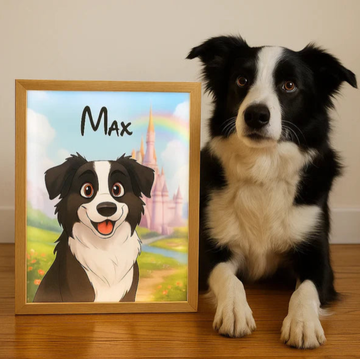 Custom LED Pet Portrait