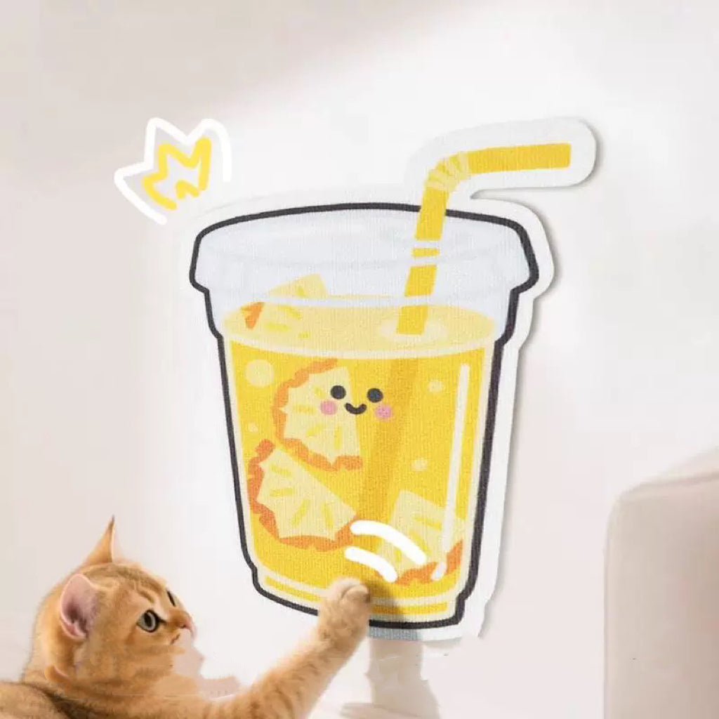 Cat Scratcher Wall Mounted Scratch Pad – Adhesive Back, Space‐Saving & Durable