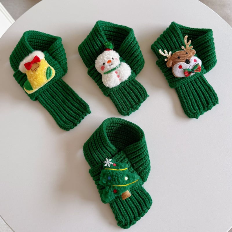 Festive Friends Pet Knit Scarf