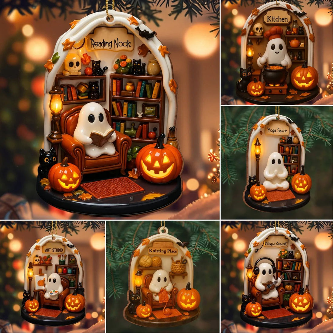 Halloween Spooky Ornament