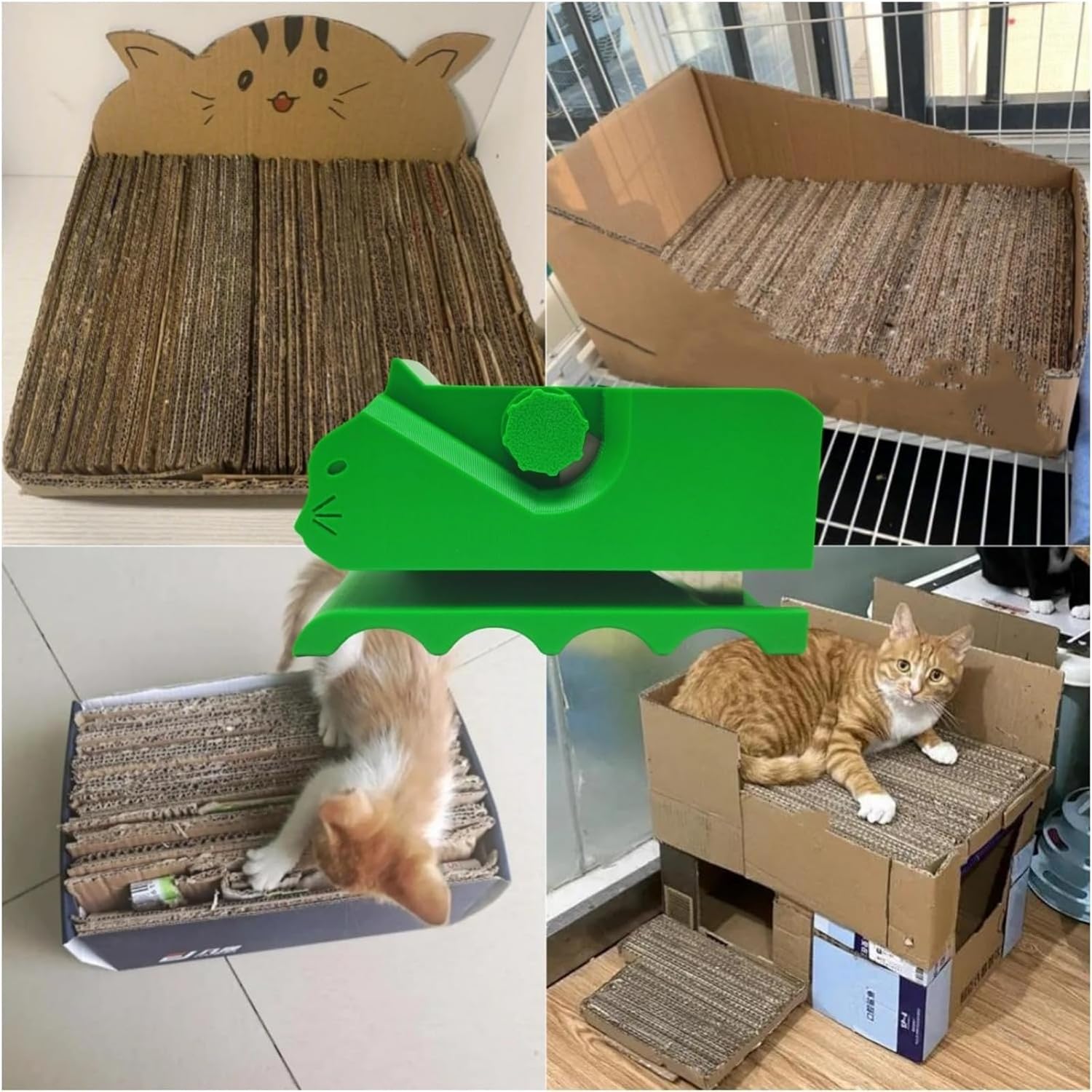 Cardboard Strip Cutter for Cat Scratchers DIY Scratching Pads