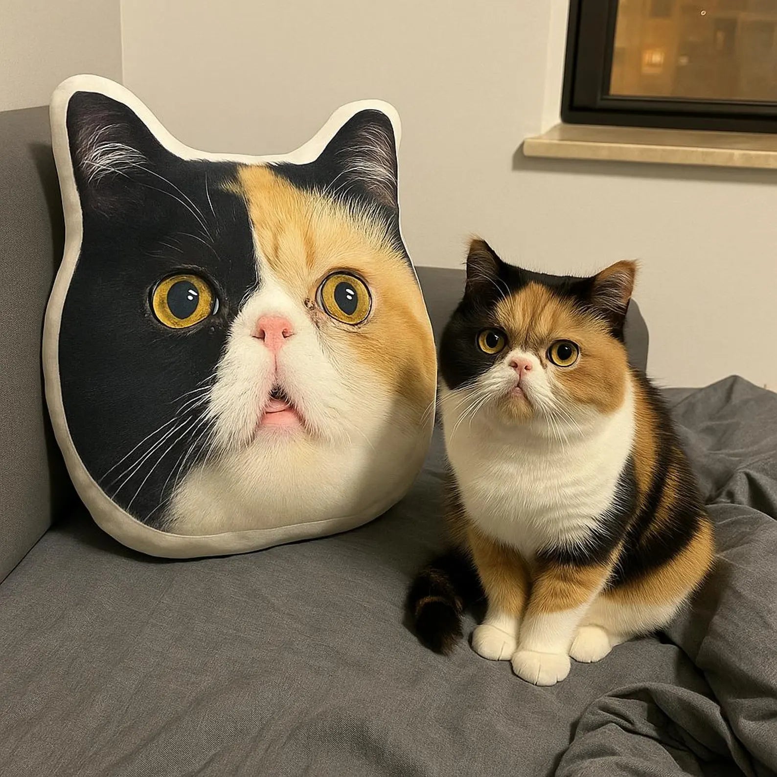 Personalized Pet Shaped Pillow 3D Photo Pillow