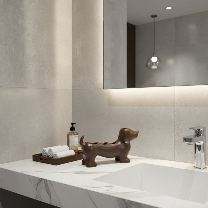 Sausage Dog Multi-Purpose Bathroom Organizer