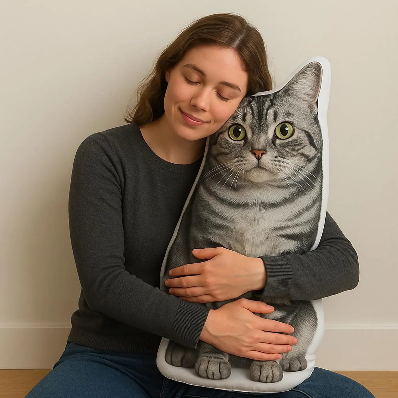Personalized Pet Shaped Pillow 3D Photo Pillow