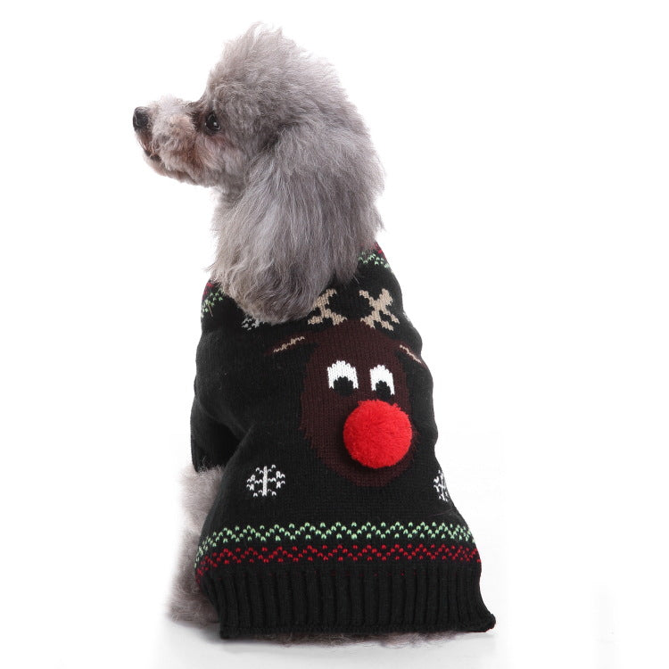Christmas Sweaters Pet Winter Knitwear Xmas Clothes