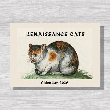 Ugly Cats In Renaissance Paintings 2026 Calendar