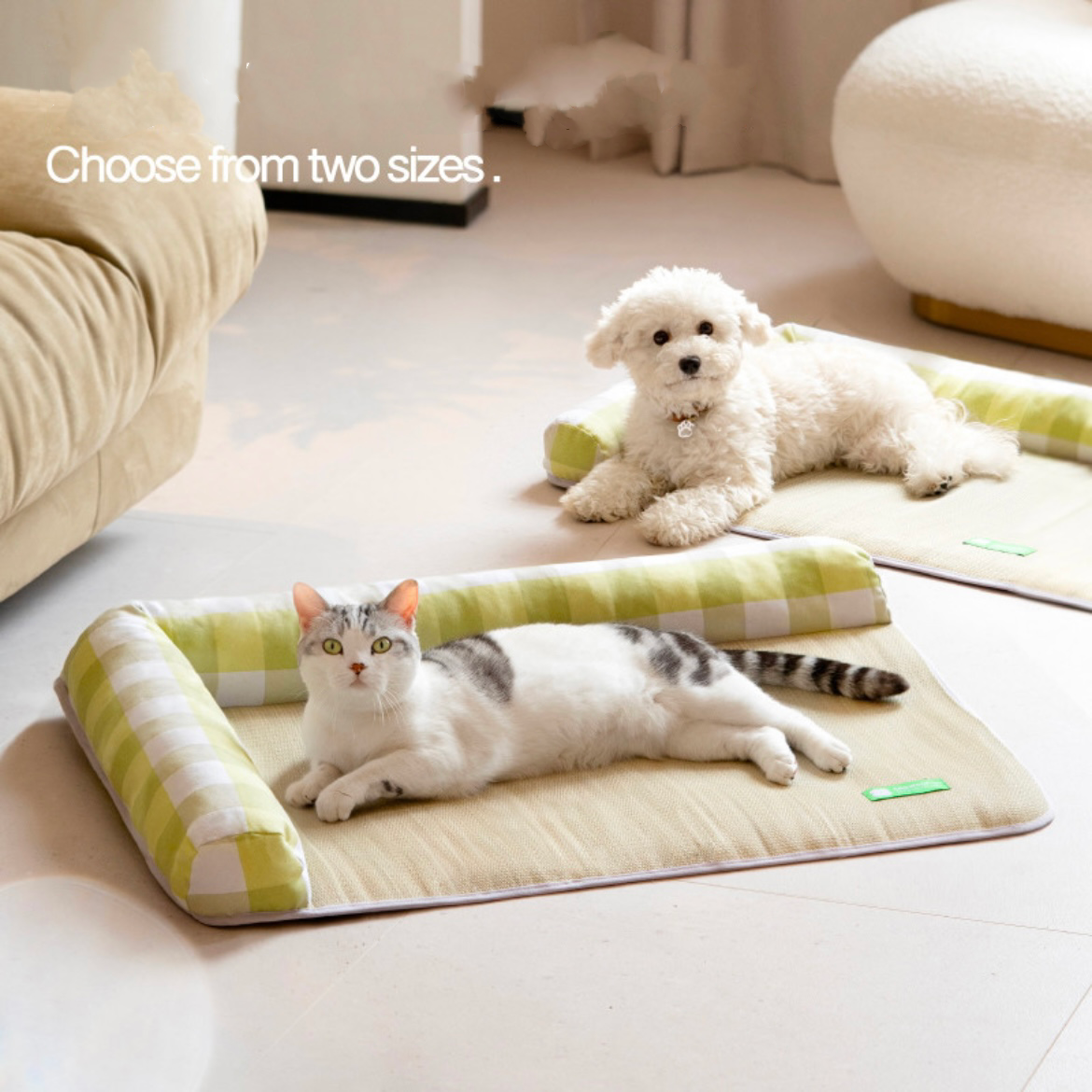Breathable Pet Bed Mat for Cats & Dogs