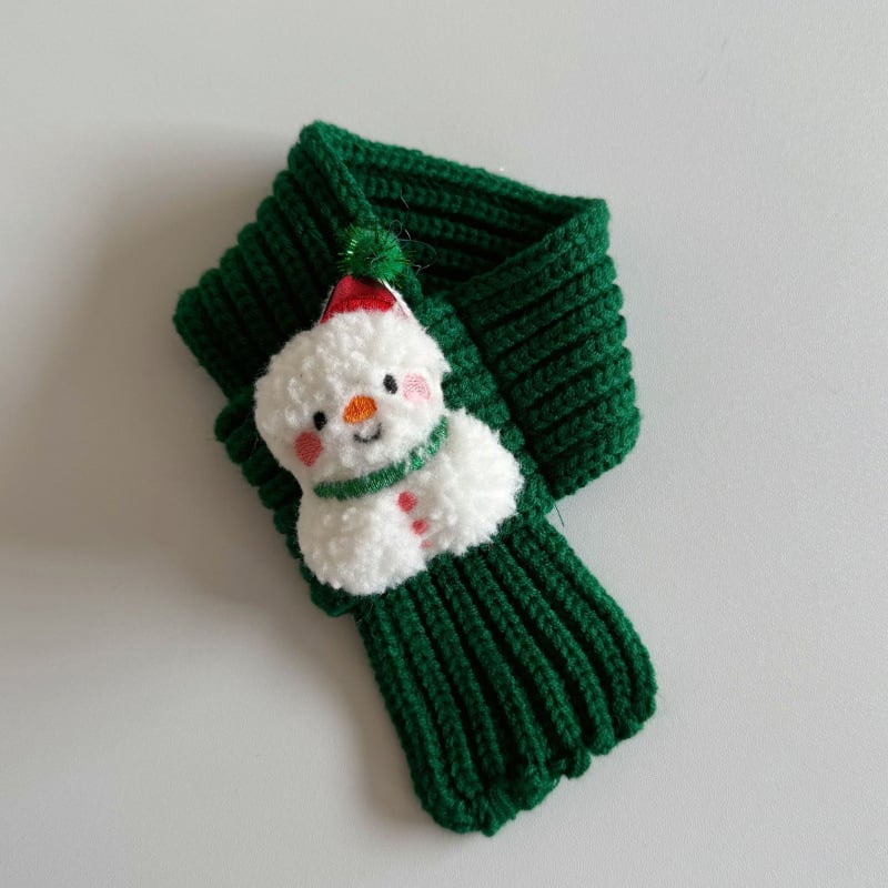 Festive Friends Pet Knit Scarf