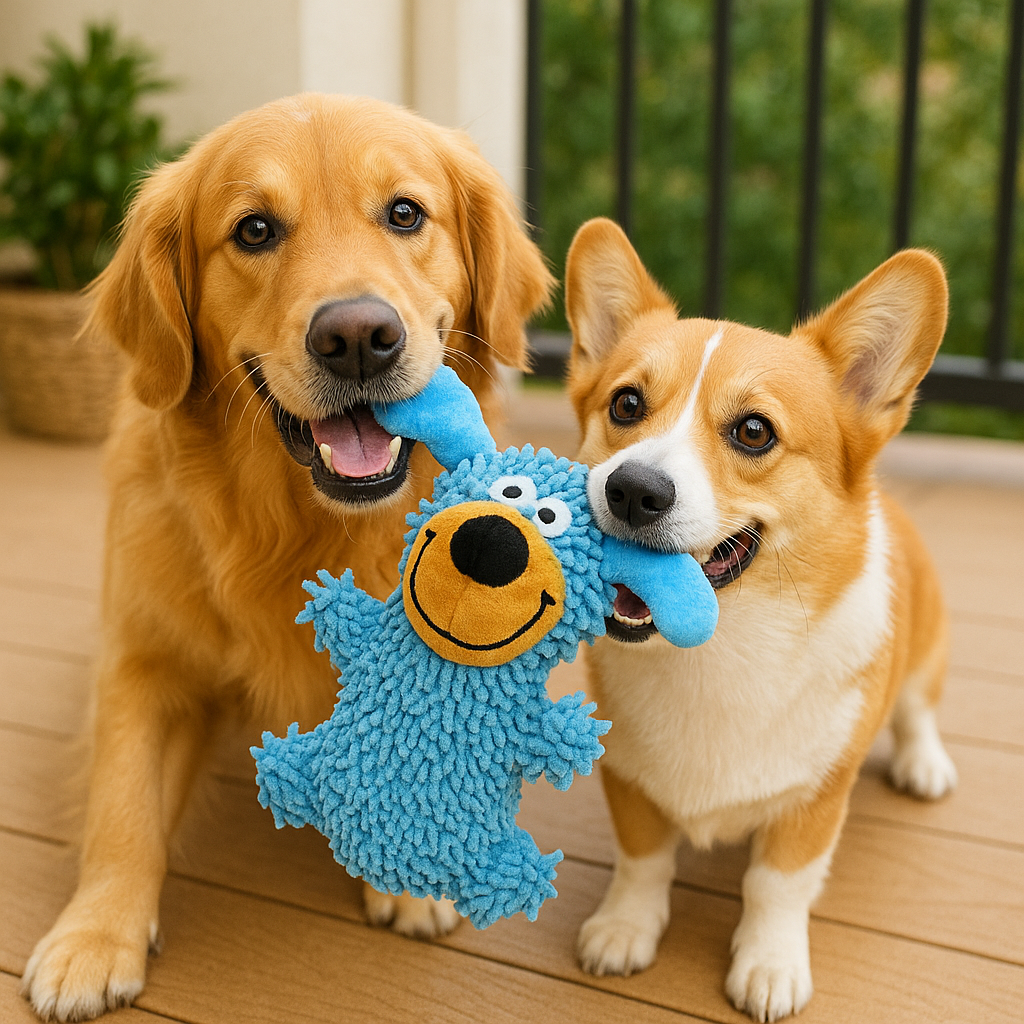 Dog-Color Tooth-Cleaning Toy