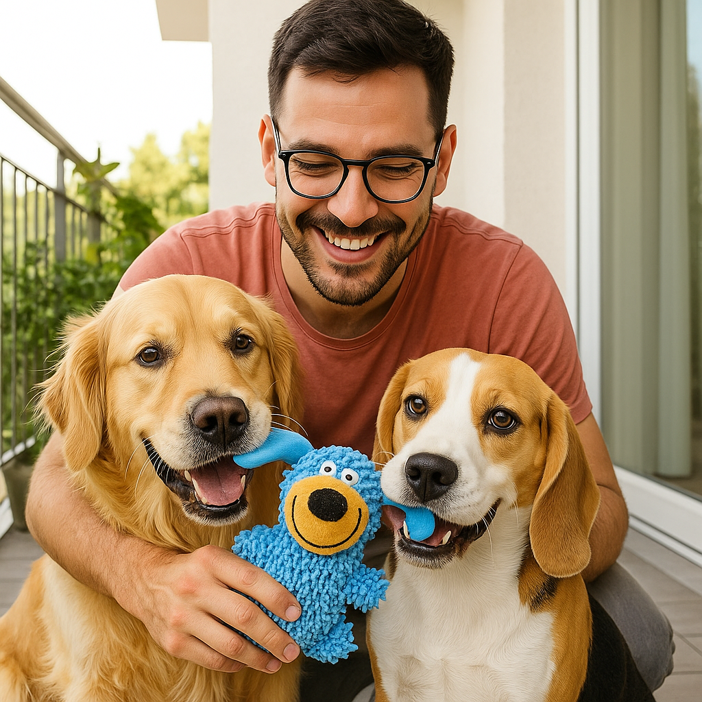 Dog-Color Tooth-Cleaning Toy