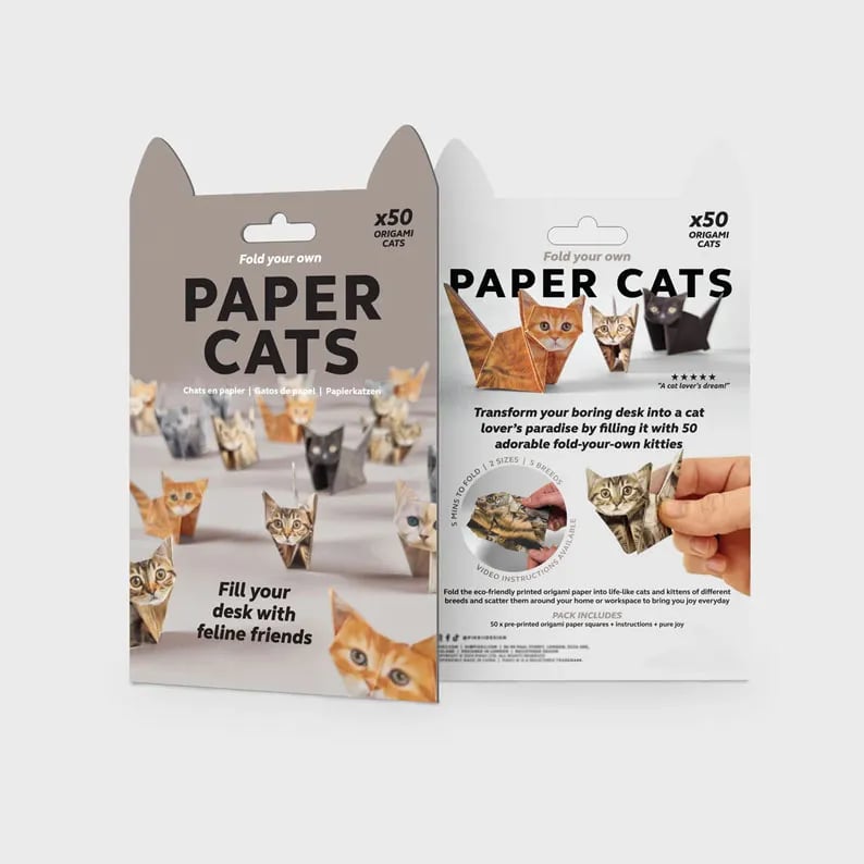 Easy DIY Paper Cats Kit