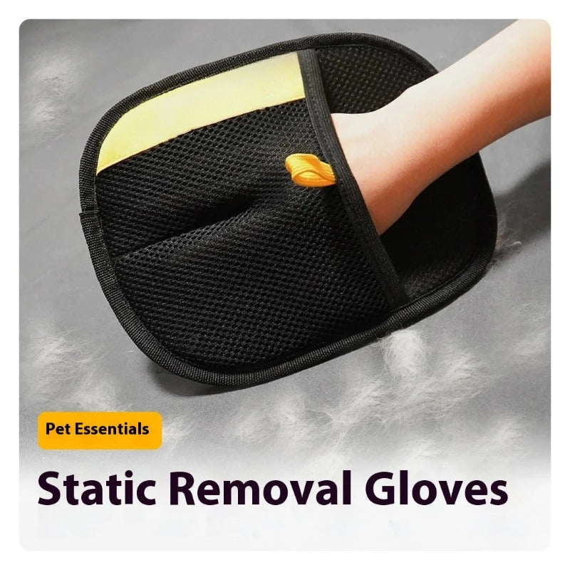Double-sided Pet Grooming Gloves