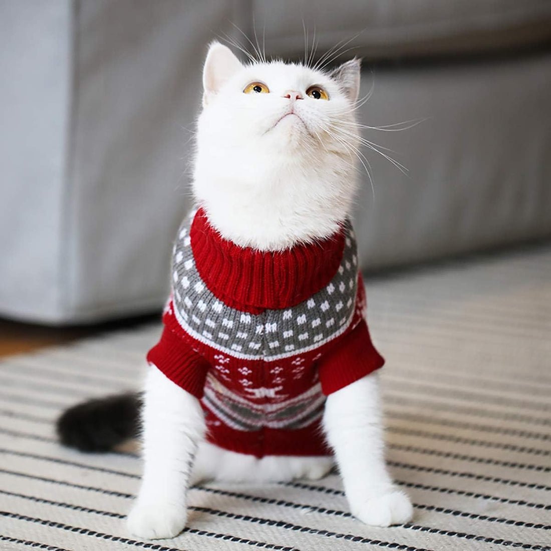 Christmas Sweaters Pet Winter Knitwear Xmas Clothes