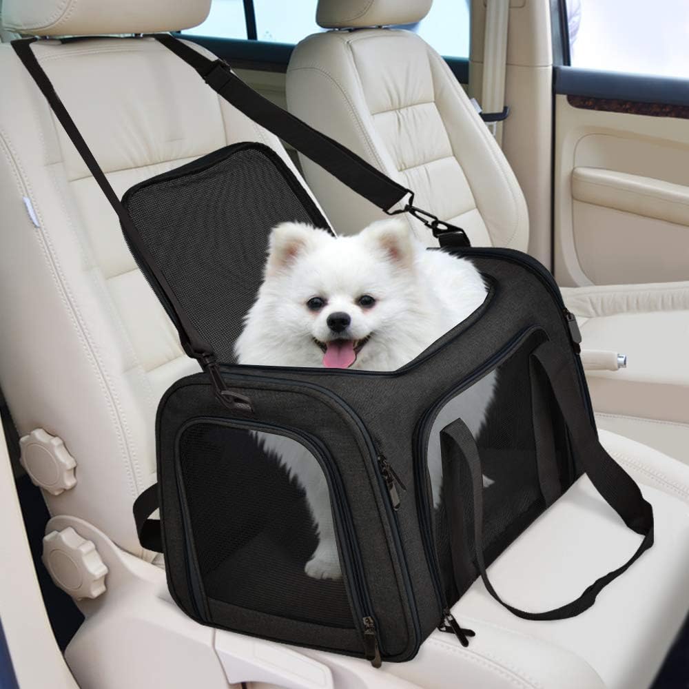 Large Soft Sided Cat and Pet Carrier for Cats