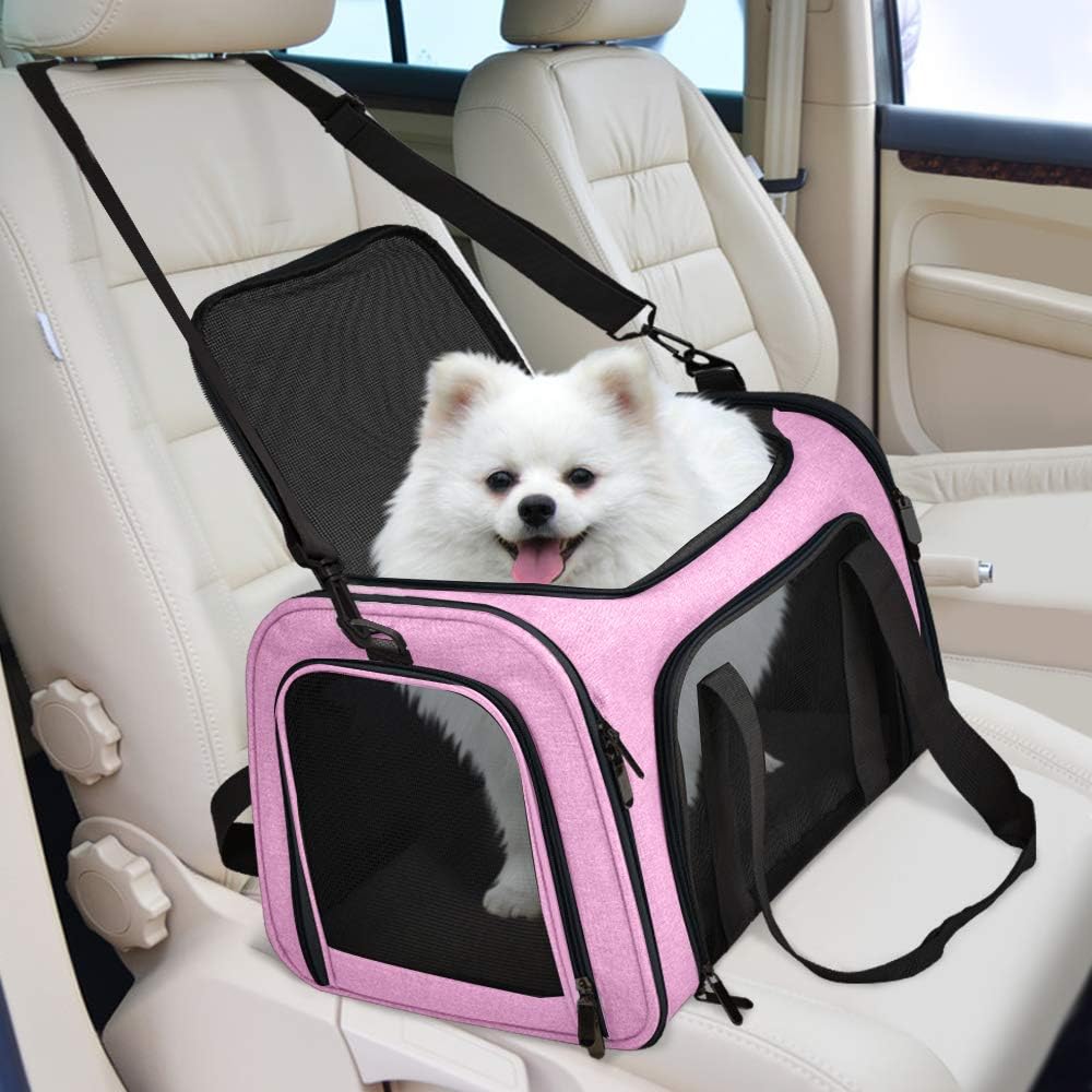 Large Soft Sided Cat and Pet Carrier for Cats