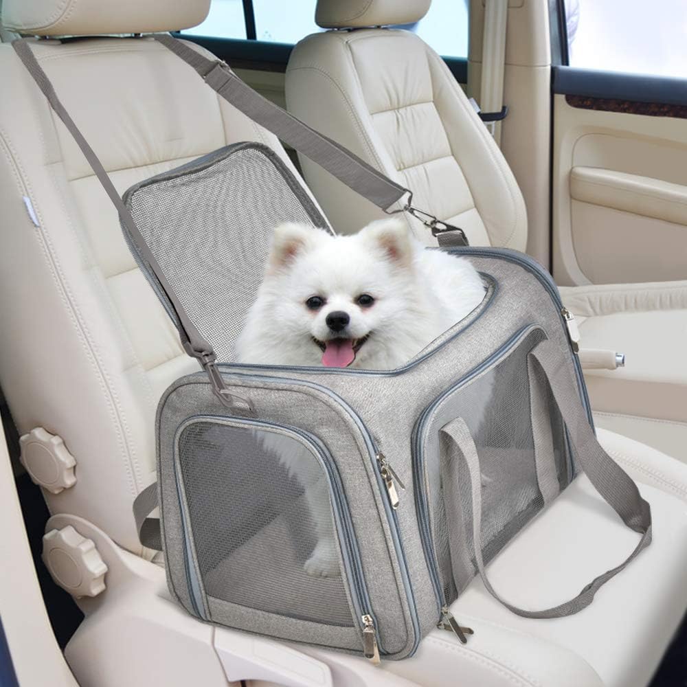 Large Soft Sided Cat and Pet Carrier for Cats