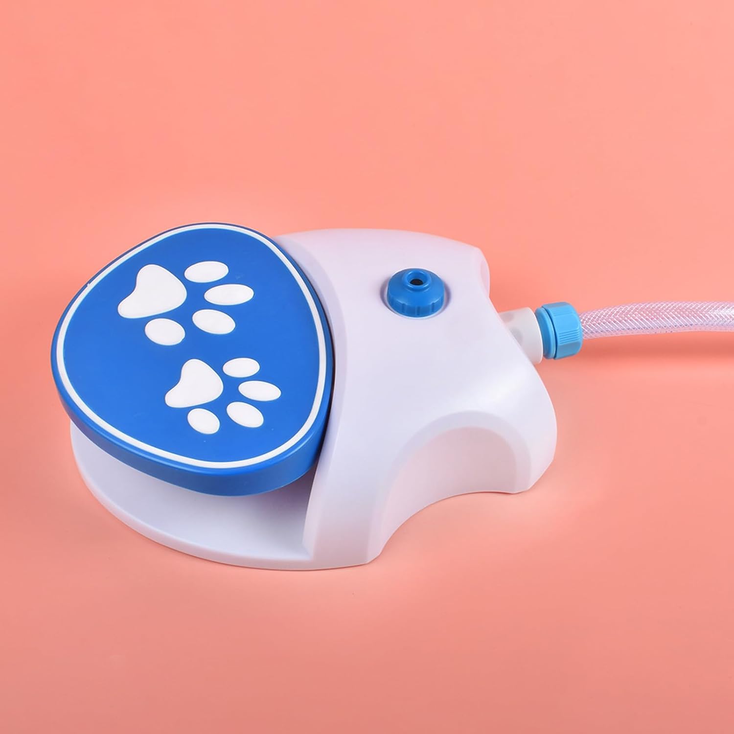 Step-On Dog Water Fountain Outdoor Pet Drinking Dispenser with Hose