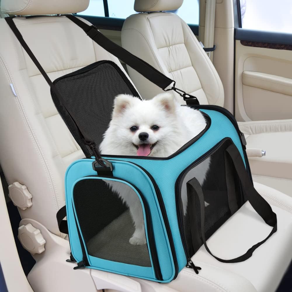 Large Soft Sided Cat and Pet Carrier for Cats