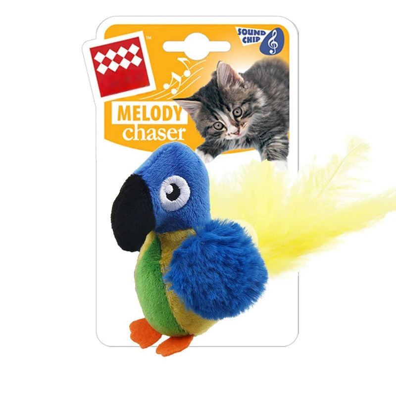 Interactive Chirping Bird Cat Toy