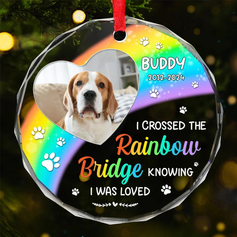 Custom Photo A Piece Of My Heart Is At The Rainbow Bridge