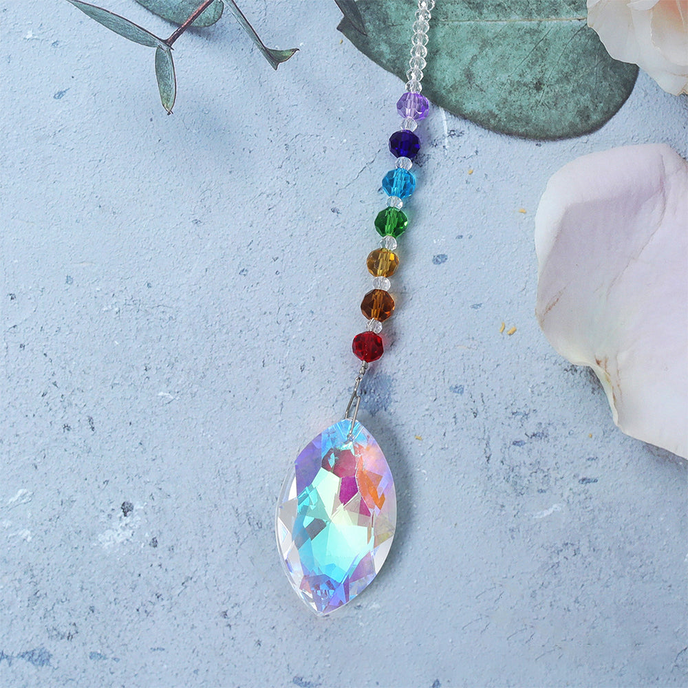 Personalized Pet Memorial Hanging Crystal Prism