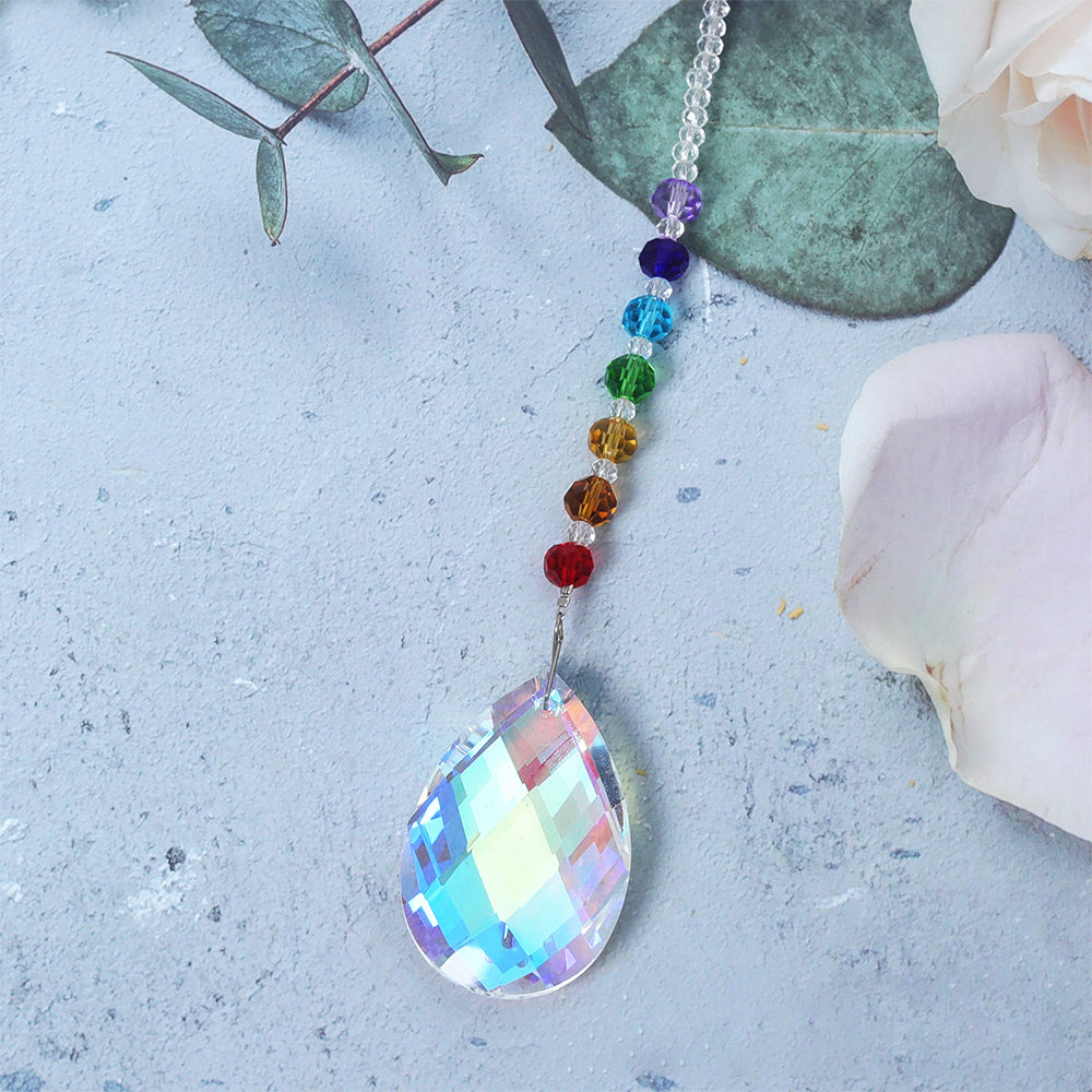 Personalized Pet Memorial Hanging Crystal Prism