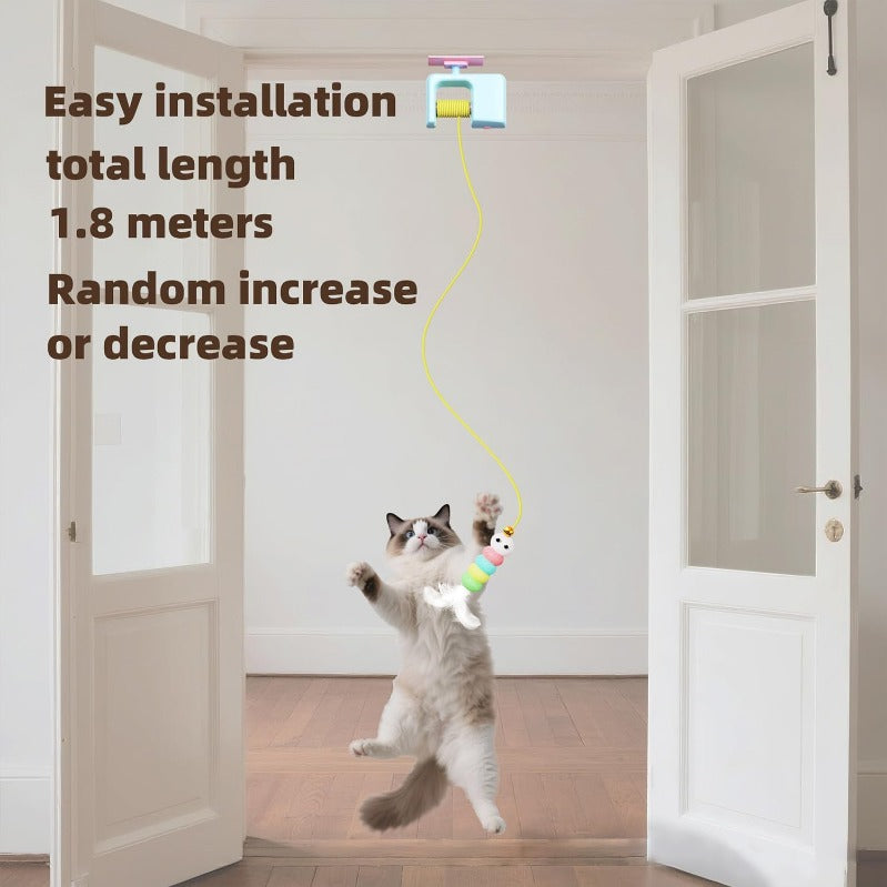 Auto-Bounce USB-C Cat Teaser Toy
