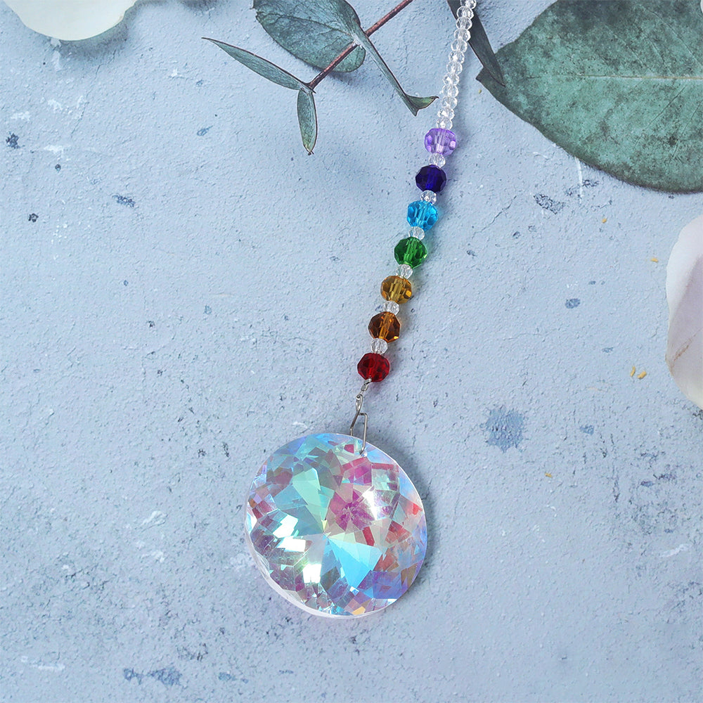 Personalized Pet Memorial Hanging Crystal Prism