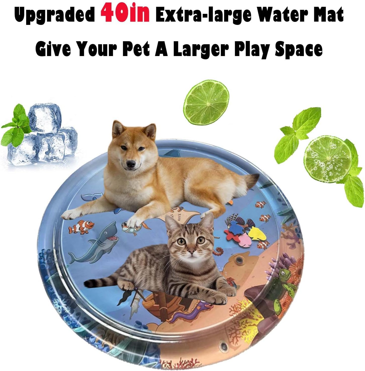 Ocean Breeze Splashland Cooling Water Pad