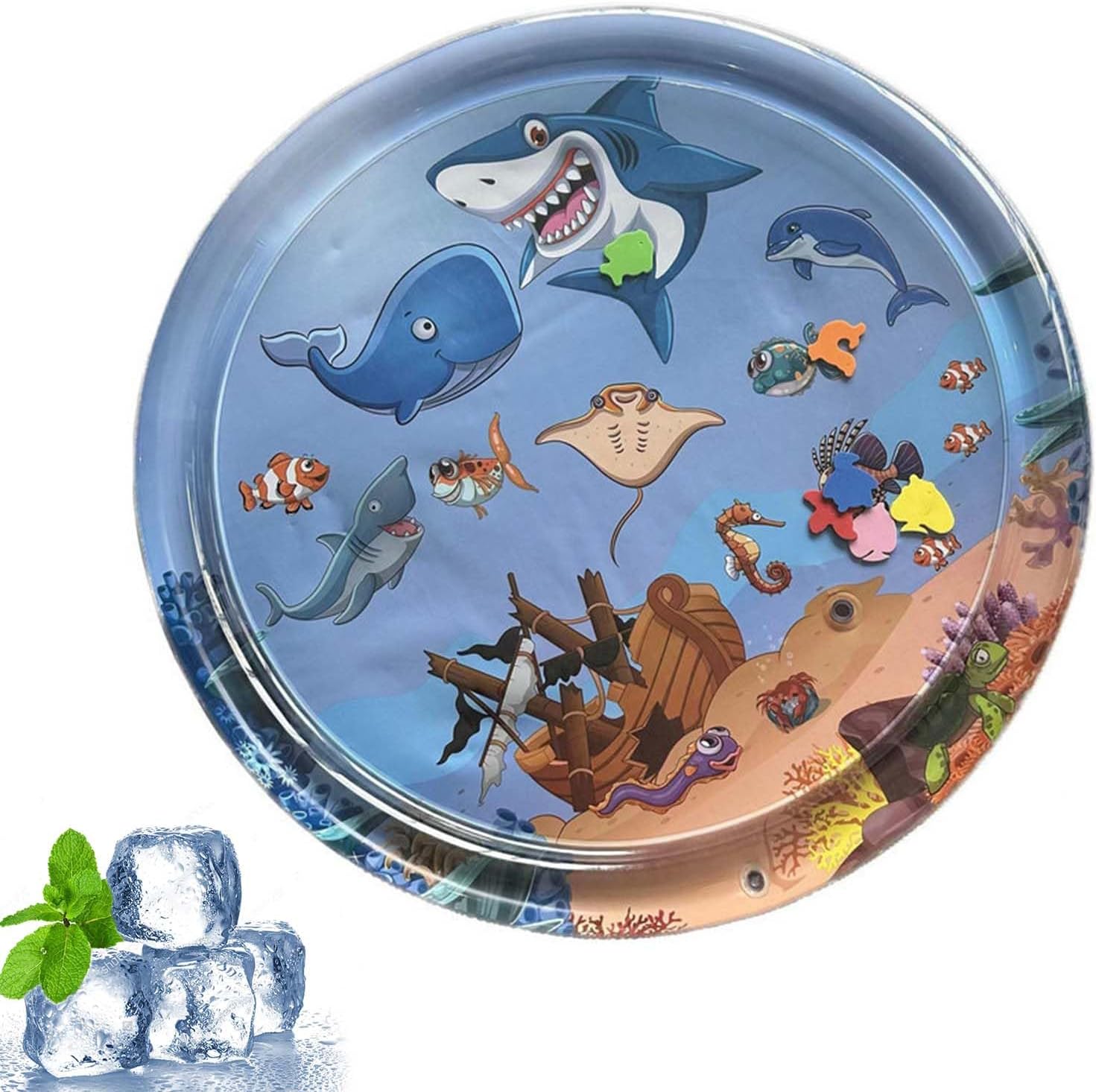 Ocean Breeze Splashland Cooling Water Pad