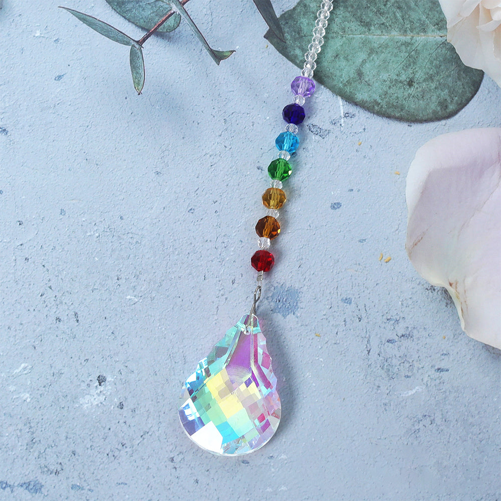 Personalized Pet Memorial Hanging Crystal Prism