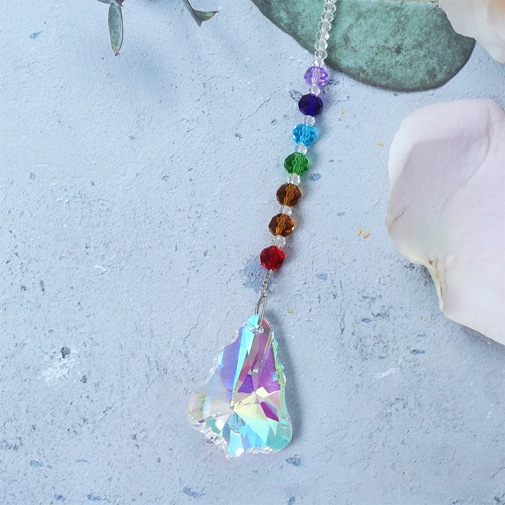 Personalized Pet Memorial Hanging Crystal Prism