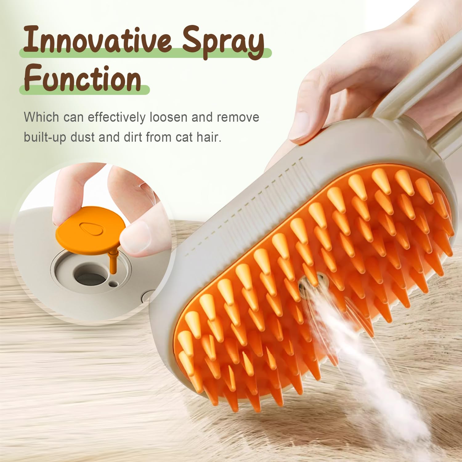 Deshedding Pet Comb – Quick Hair Remover for Cats & Dogs