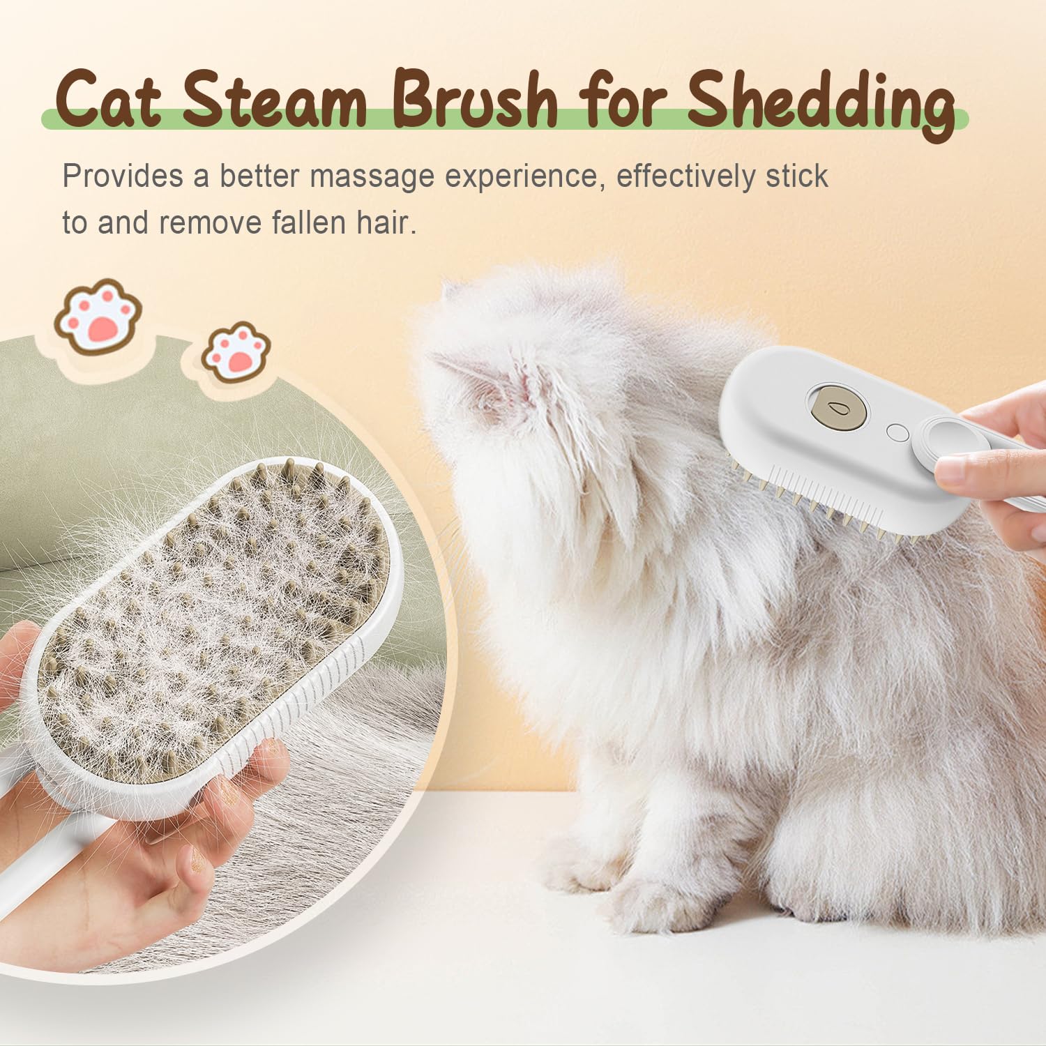 Deshedding Pet Comb – Quick Hair Remover for Cats & Dogs