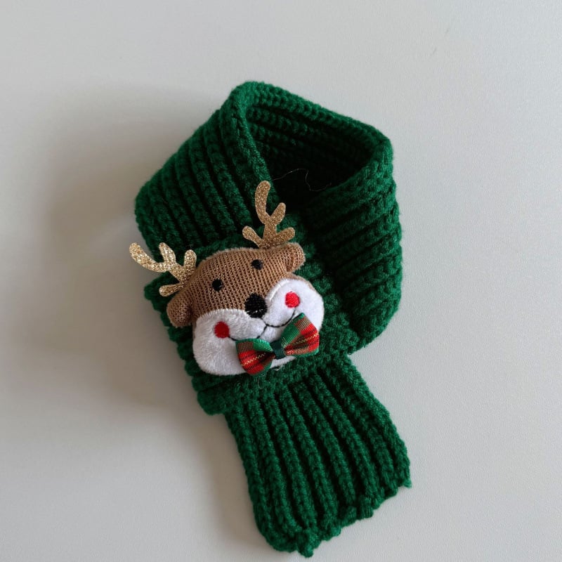 Festive Friends Pet Knit Scarf