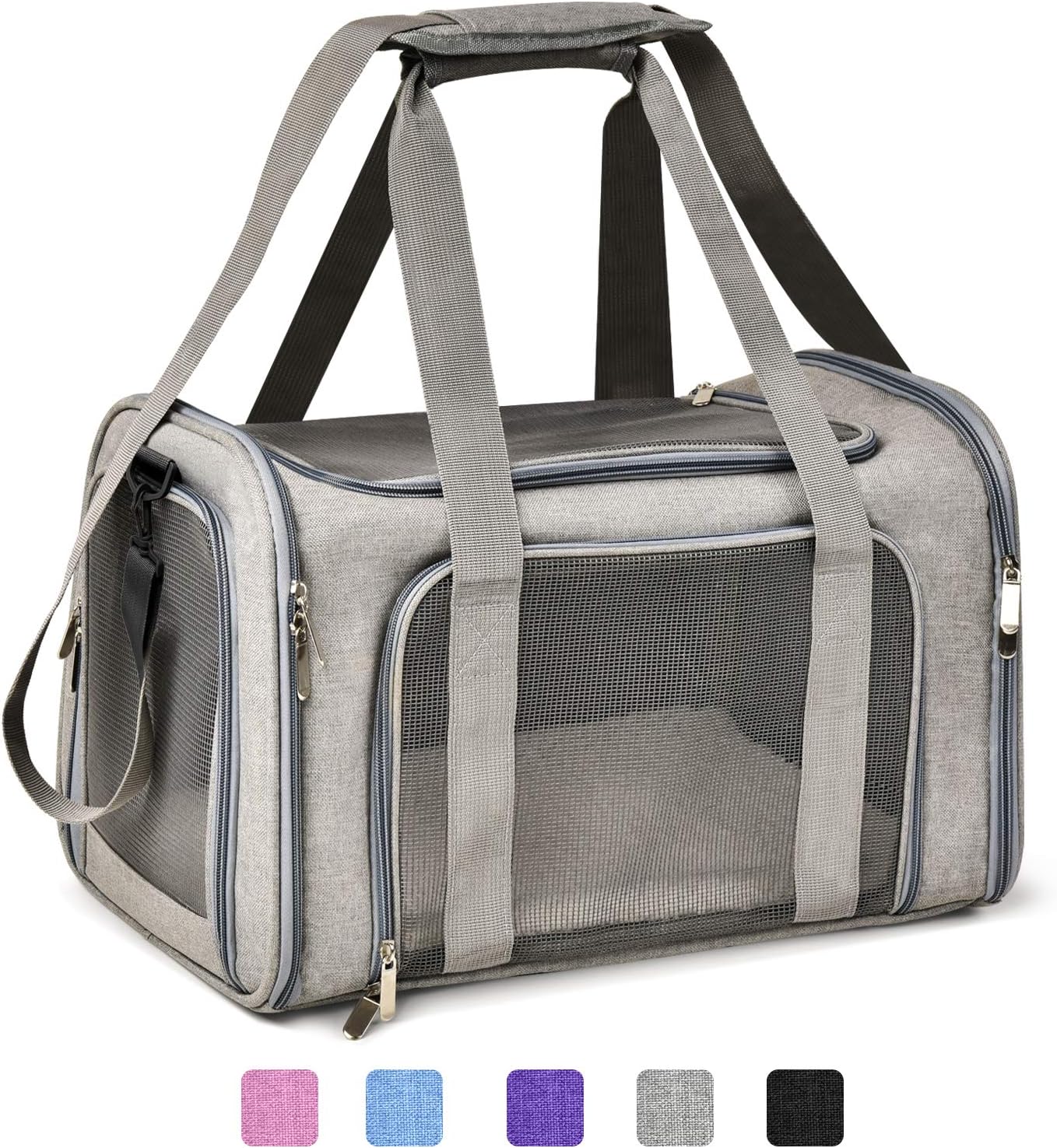 Large Soft Sided Cat and Pet Carrier for Cats