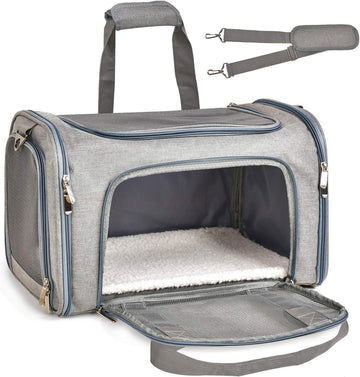 Large Soft Sided Cat and Pet Carrier for Cats