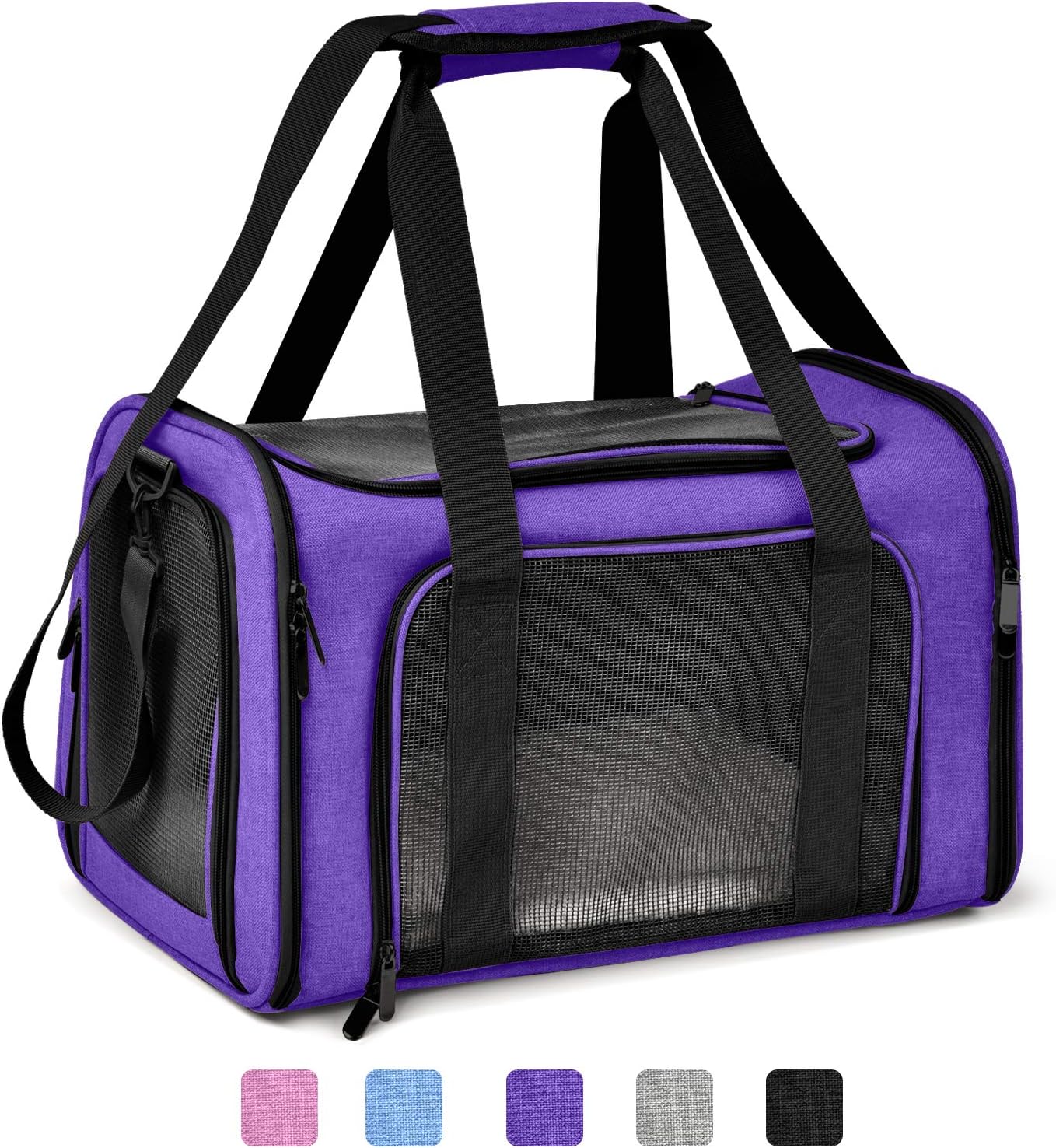 Large Soft Sided Cat and Pet Carrier for Cats