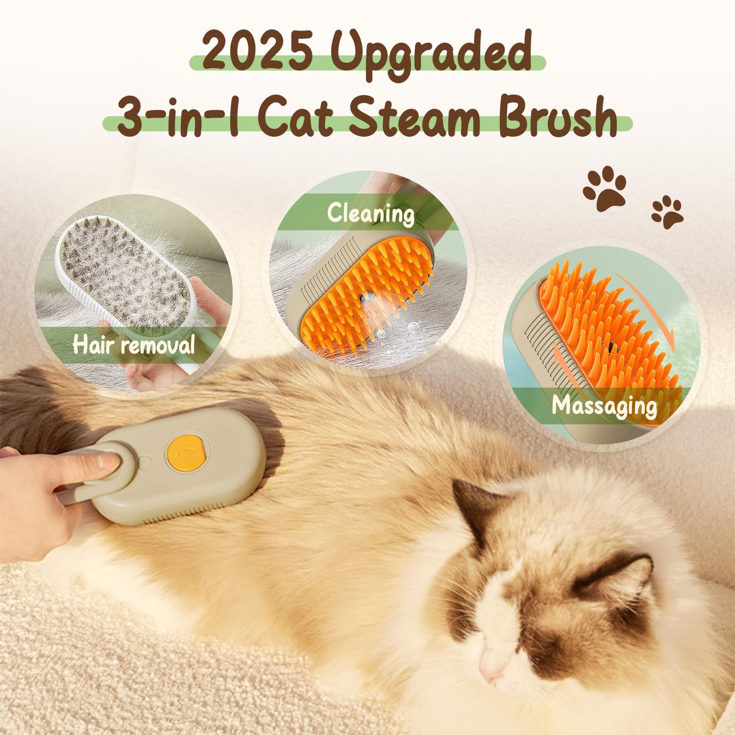 Deshedding Pet Comb – Quick Hair Remover for Cats & Dogs