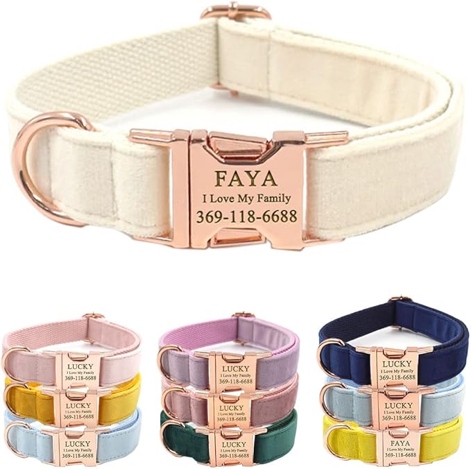Custom Dog Collar Personalized
