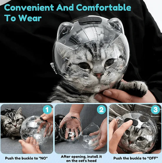 Cat Face Mask For Grooming Large