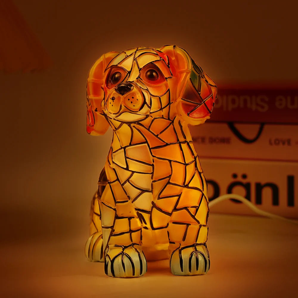 Beagle Lamp - Personalized Custom Dog Lamp