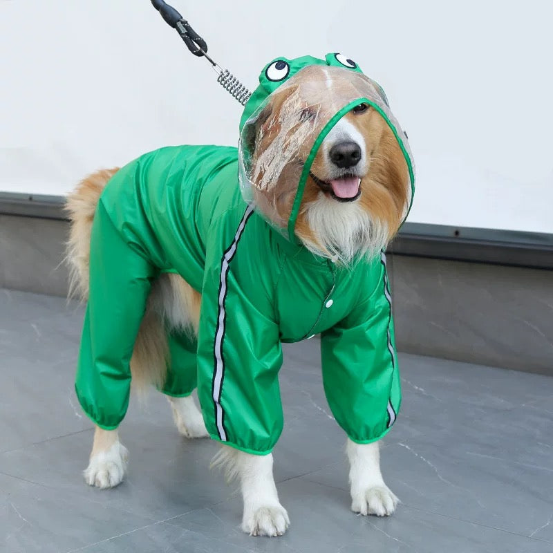 Dog Raincoat Hooded